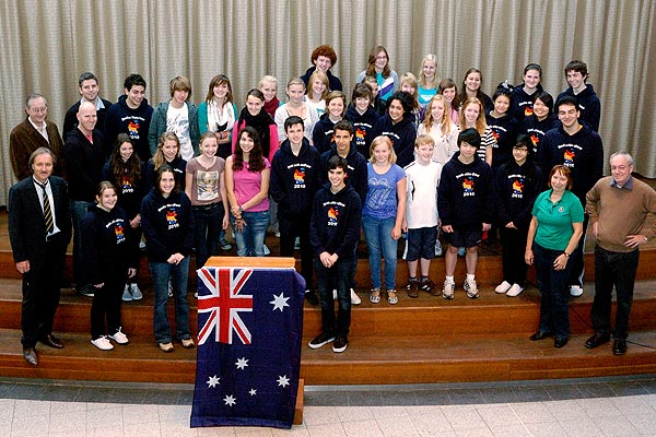 Foto: Waren zu Besuch in Selm: Schülerinnen und Schüler der Westbourne Grammar School