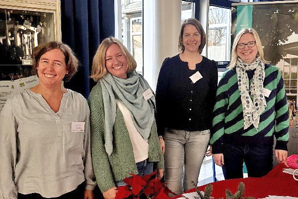 Foto: Das Team des Fördervereins auf dem Tag der offenen Tür.