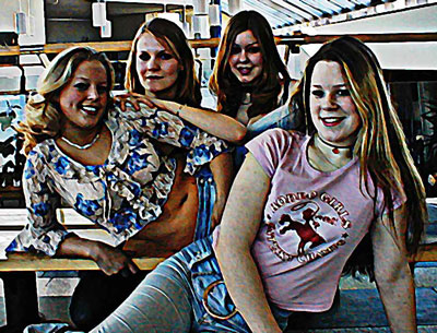 Foto: Die vier „Mainstream Girls“