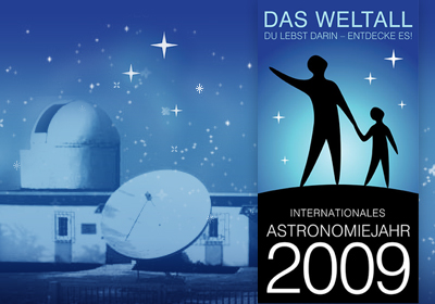Foto: 2009 ist das internationale Jahr der Astronomie. Schüler des SGS besuchten am Projekttag die Sternwarte Herne.
