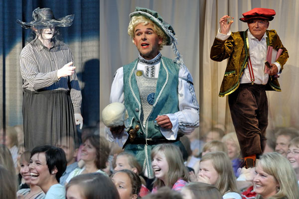 Foto: Sorgten mit ihren Kollegen für gute Stimmung: Ulf S. Weiß, Thomas Leitheiser und Heinz Jacobi (von links nach rechts)