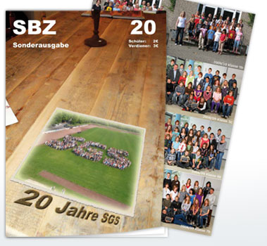 Foto: SBZ 20 gibt es ab Samstag, 5.9., auf dem Schulfest.