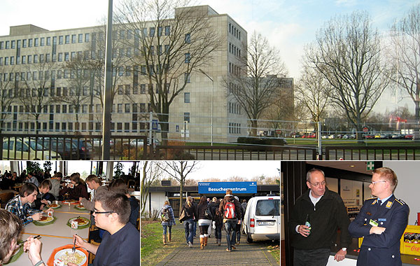 Foto: Am 18.12. waren Sowi-Kurse des SGS zu Besuch beim Verteidigungsministerium in Bonn