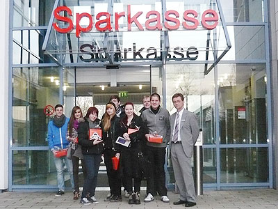 Foto: Die regionalen Sieger des diesjährigen Planspiels Börse.