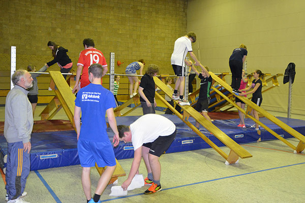 Foto: Vorbereitung auf die Schneesportwoche