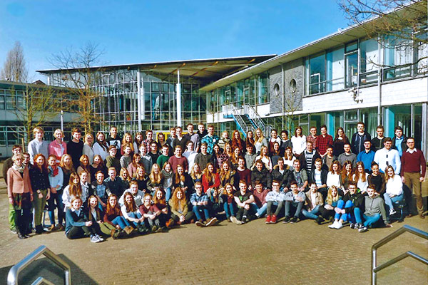 Foto: Der Abiturjahrgang 2016.