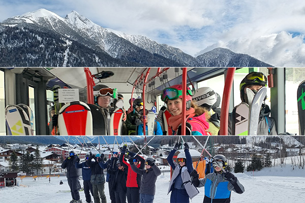 Foto: Erste Eindrücke aus Seefeld von der Schneesportwoche.
