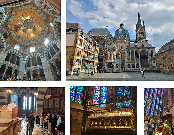 Foto: Ganz schön groß: Der Aachener Dom.