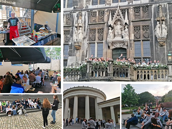 Foto: Grillen und gemütlicher Abendausklang in der Altstadt.