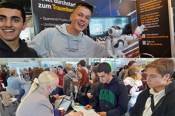 Foto: Zu Besuch auf der Traumberuf Schülermesse in Köln.