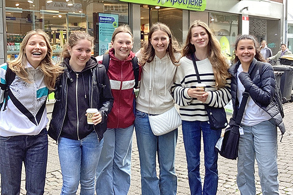 Foto: Gemeinsamer Besuch in Münster.