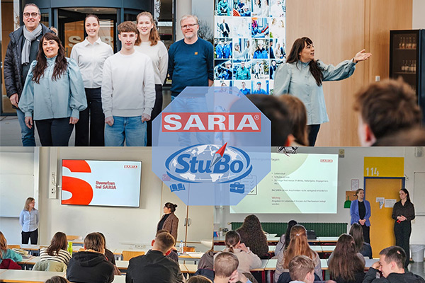 Foto: Eindrücke von der Kooperation mit SARIA.