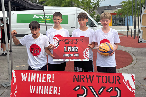 Foto: Unsere U15-Jungenmannschaft machte den ersten Platz!
