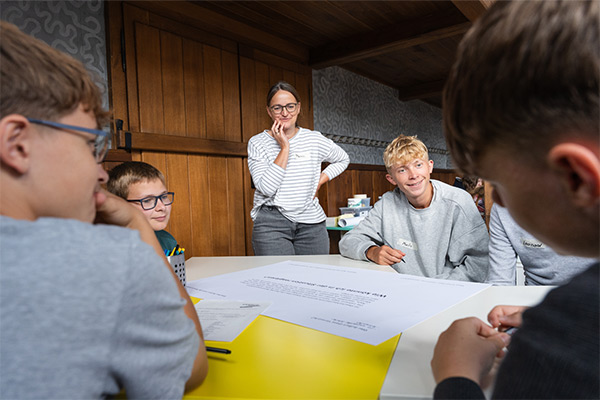 Foto: Seminar in der Alten Synagoge in Bork.