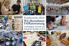 Foto zum Artikel:  Eindrücke von der Projektwoche 2022 am SGS zum…