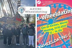 Foto zum Artikel:  Unsere Schülergruppe vor dem Riesenrad „Roue…