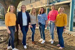 Foto zum Artikel:  Das neue Vorstandsteam des Fördervereins.