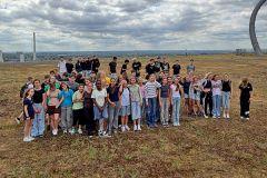 Foto zum Artikel:  Unsere Reisegruppe hoch oben auf der Halde…